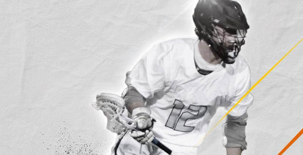Lacrosse player in action, showcasing gear and enthusiasm for the game, perfect for hygiene tips in sports.