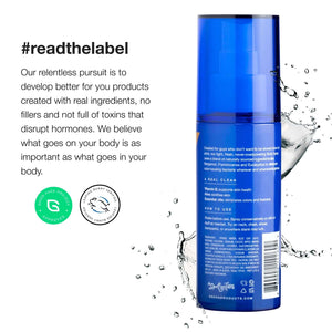 Refreshing Body + All Over Spray bottle, featuring natural ingredients for fresh scent and odor defense.