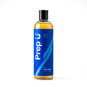 Prep U Hunter Body Wash — marine technical natural body wash for teen boys with yuzu citrus and sea salt, sulfate-free