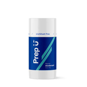 Prep U Big Sur Natural Deodorant, aluminum-free, perfect for active teens with a fresh coastal scent.