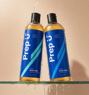 Prep U Hunter and Big Sur Body Wash — natural teen body wash duo in the Prep U Starter Kit
