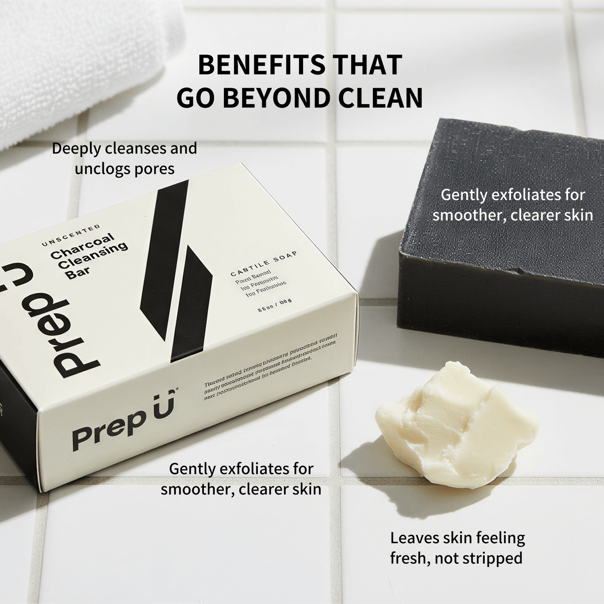 Unscented Charcoal Bar