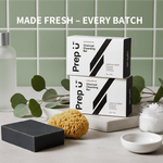 Best charcoal soap for acne-prone teens — Prep U with activated charcoal and walnut hull scrub, vegan