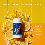 Prep U Solstice deodorant — lifestyle product shot, mineral-based odor control