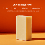 Sandalwood soap bar by Prep U — rich lather from natural castile soap with sandalwood and vetiver essential oils
