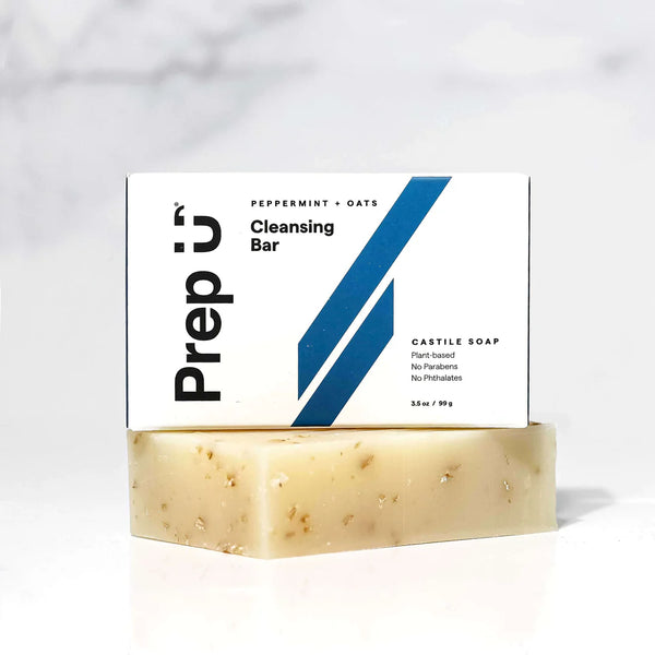 Prep U peppermint bar soap