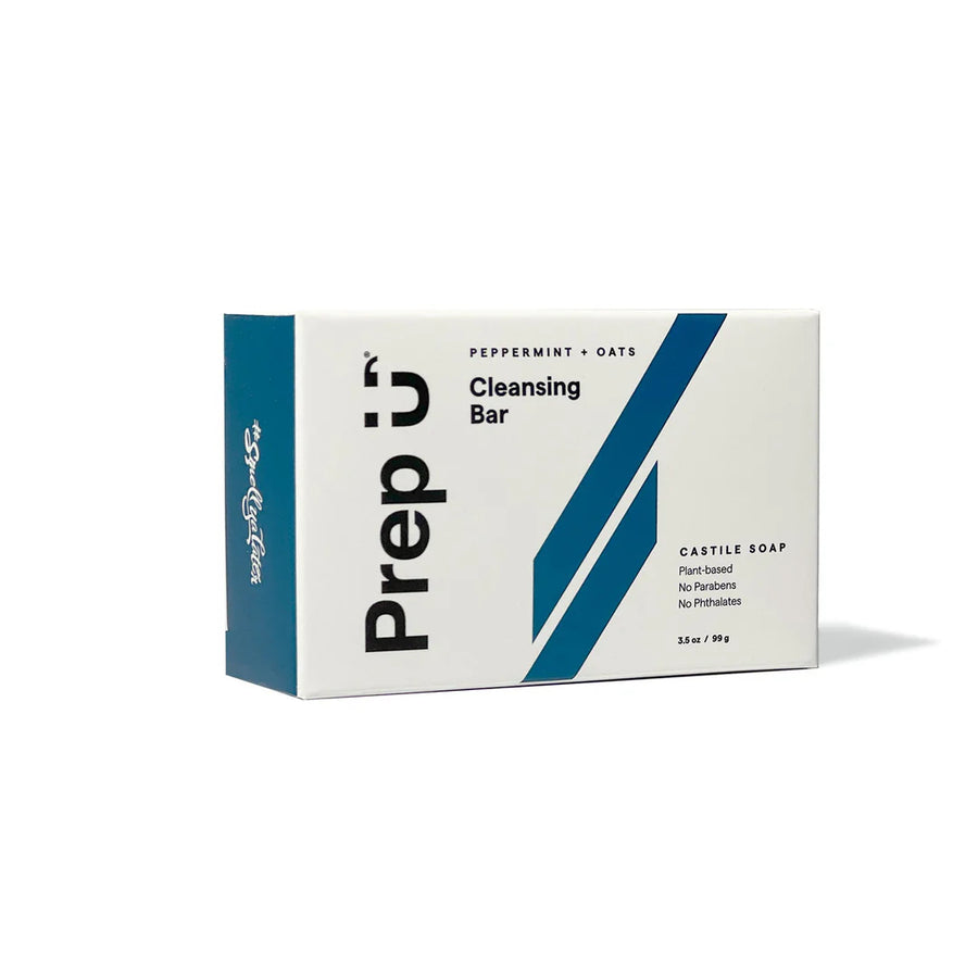Prep U Peppermint + Oats Cleansing Soap Bar