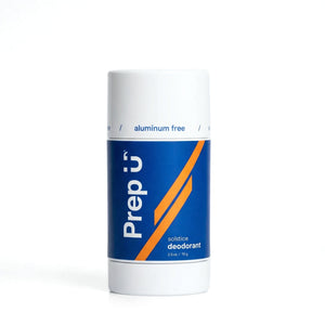 Prep U Solstice aluminum-free deodorant stick — closed product shot for teen boys