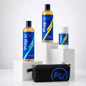 teen hygiene starter kit with body wash deodorant and dopp bag — Prep U