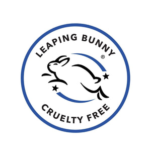 Leaping Bunny logo representing cruelty-free certification for ethical products.