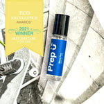 Prep U Blem Pen Serum — 2021 Eco Excellence Award winner. Plant-based blemish serum with zero harsh chemicals, no benzoyl peroxide, no salicylic acid.