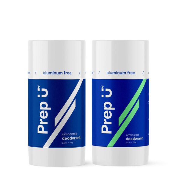 Natural Deodorant Bundle - Unscented and Arctic Zest